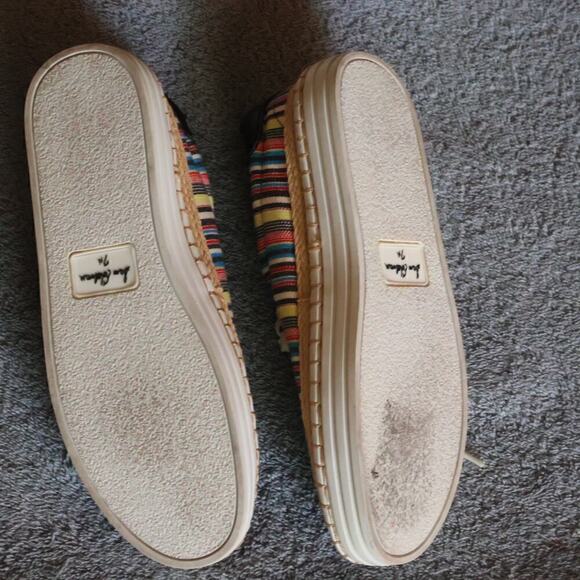 Sam Edelman Multicolor Striped Sneakers - Picture 10 of 11